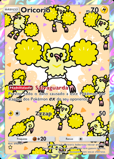 Oricorio #165 · Guardiões Celestiais (A3)