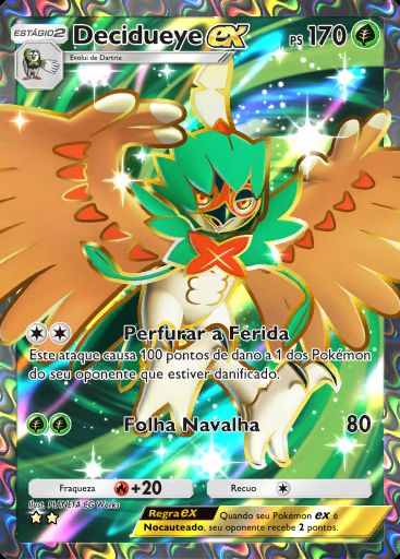 Decidueye ex #180 · Guardiões Celestiais (A3)