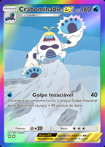 Crabominable ex #201 · Guardiões Celestiais (A3)