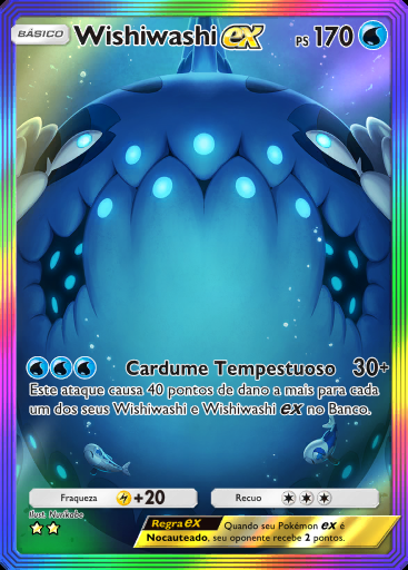 Wishiwashi ex #202 · Guardiões Celestiais (A3)