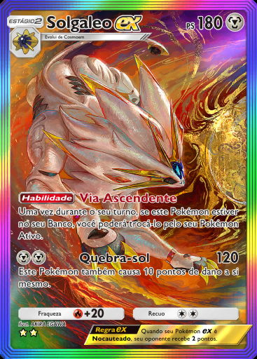 Solgaleo ex #207 · Guardiões Celestiais (A3)