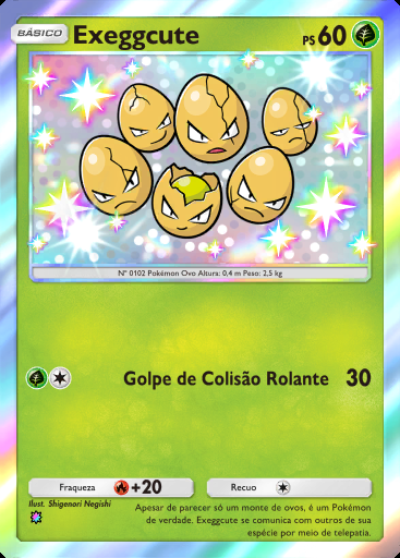 Exeggcute #213 · Guardiões Celestiais (A3)