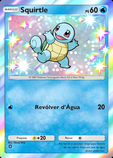 Squirtle #215 · Guardiões Celestiais (A3)