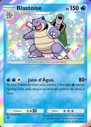 Blastoise #217 · Guardiões Celestiais (A3)