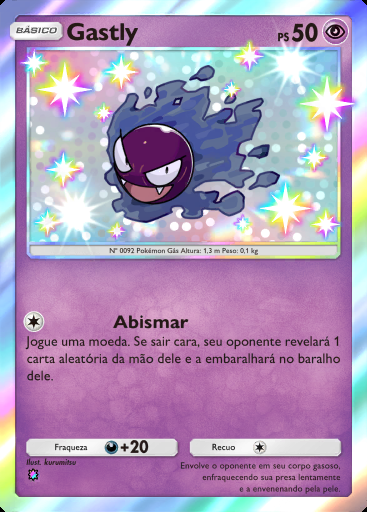 Gastly #220 · Guardiões Celestiais (A3)