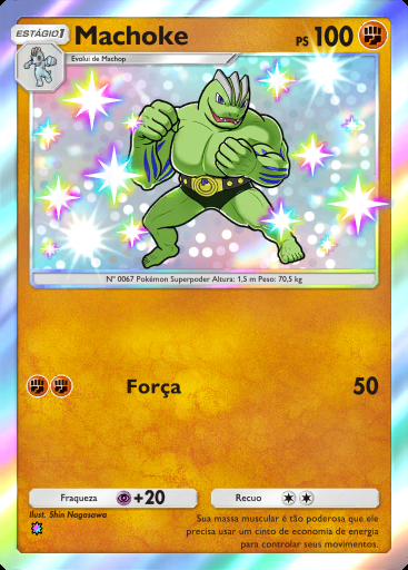Machoke #224 · Guardiões Celestiais (A3)