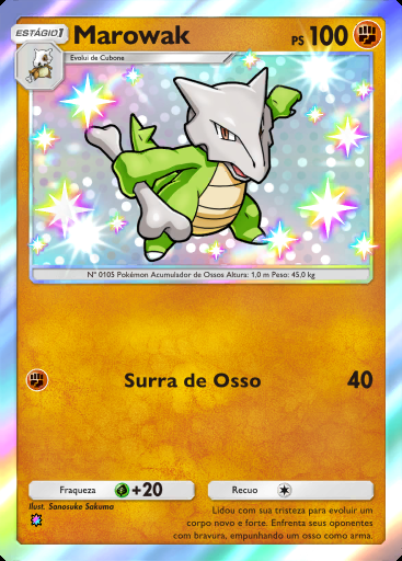 Marowak #227 · Guardiões Celestiais (A3)