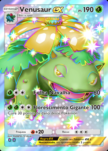 Venusaur ex #230 · Guardiões Celestiais (A3)