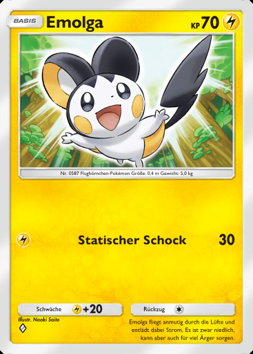 Emolga #018 · Dimensionale Krise (A3a)