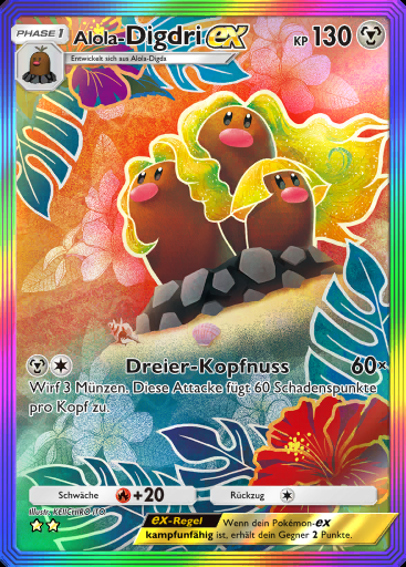 Alola- Digdri-ex #087 · Dimensionale Krise (A3a)