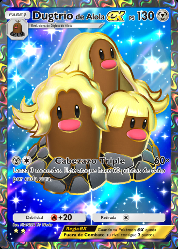 Dugtrio de Alola ex