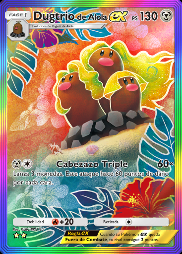 Dugtrio de Alola ex