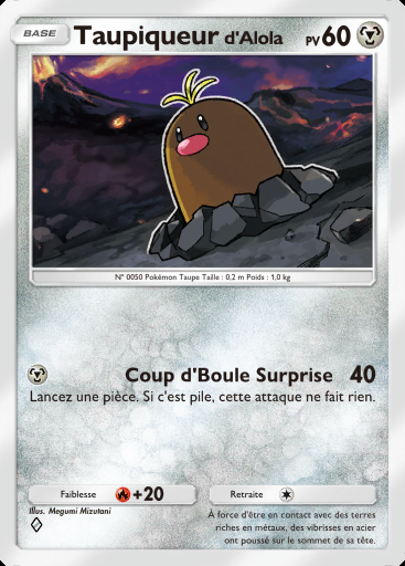 Taupiqueur d'Alola #046 · Crise Interdimensionnelle (A3a)