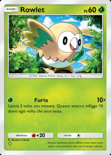 Rowlet #003 · Crisi Ultradimensionale (A3a)