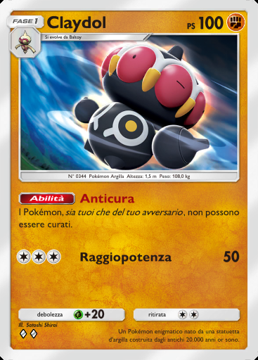Claydol #031 · Crisi Ultradimensionale (A3a)