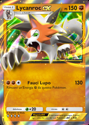 Lycanroc-ex #033 · Crisi Ultradimensionale (A3a)