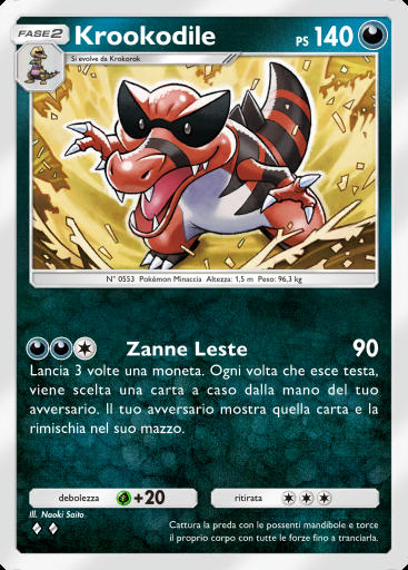 Krookodile #041 · Crisi Ultradimensionale (A3a)