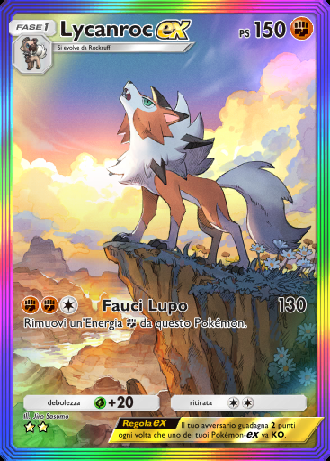 Lycanroc-ex #085 · Crisi Ultradimensionale (A3a)