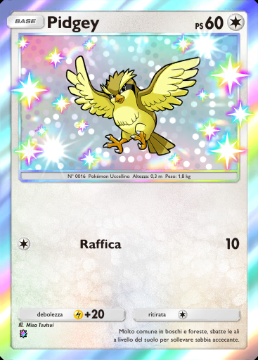 Pidgey #095 · Crisi Ultradimensionale (A3a)
