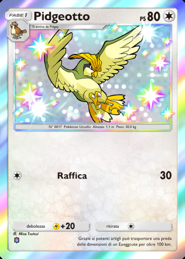 Pidgeotto #096 · Crisi Ultradimensionale (A3a)