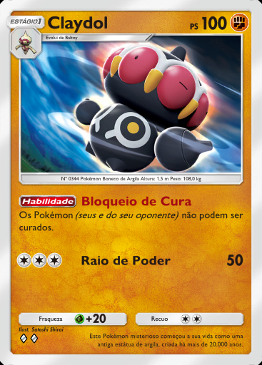 Claydol #031 · Crise Extradimensional (A3a)