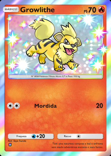Growlithe #089 · Crise Extradimensional (A3a)