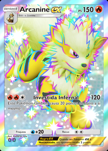 Arcanine ex #100 · Crise Extradimensional (A3a)