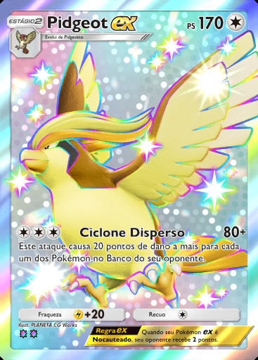 Pidgeot ex #102 · Crise Extradimensional (A3a)