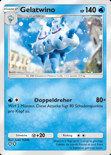 Gelatwino #020 · Evoli-Hain (A3b)