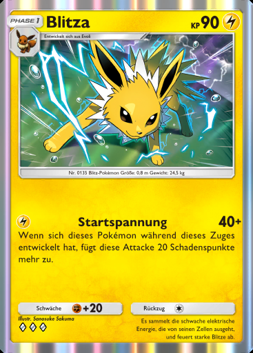 Blitza #025 · Evoli-Hain (A3b)