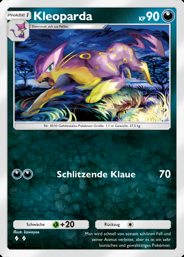 Kleoparda #046 · Evoli-Hain (A3b)