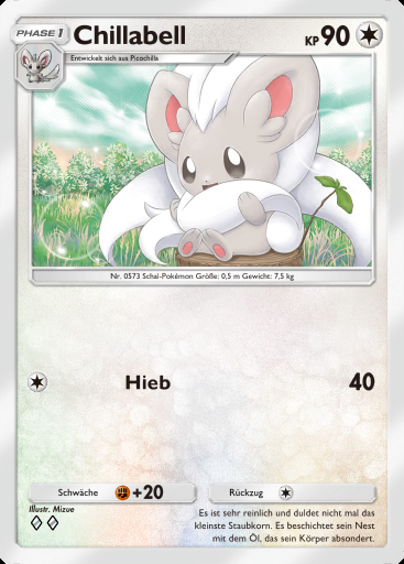 Chillabell #063 · Evoli-Hain (A3b)