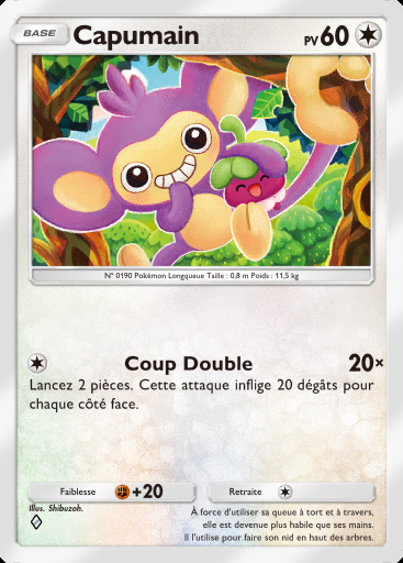 Capumain #058 · La Clairière d'Évoli (A3b)