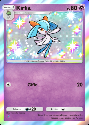 Kirlia #098 · La Clairière d'Évoli (A3b)