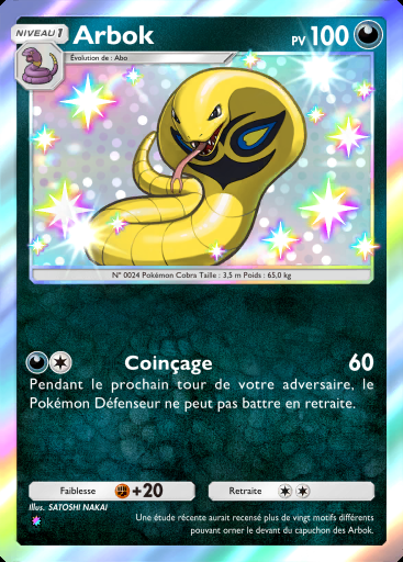 Arbok #101 · La Clairière d'Évoli (A3b)