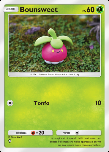 Bounsweet #003 · Il Bosco di Eevee (A3b)