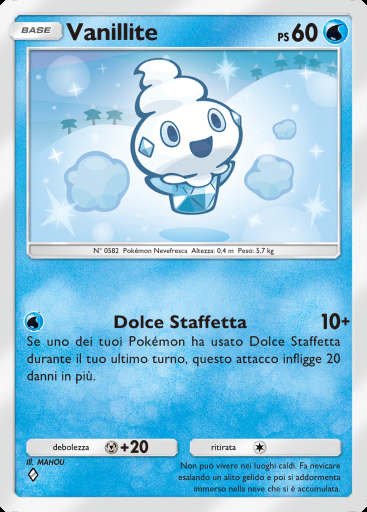 Vanillite #018 · Il Bosco di Eevee (A3b)