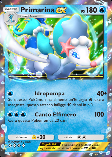Primarina-ex #024 · Il Bosco di Eevee (A3b)