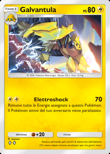 Galvantula #027 · Il Bosco di Eevee (A3b)
