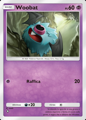 Woobat #029 · Il Bosco di Eevee (A3b)