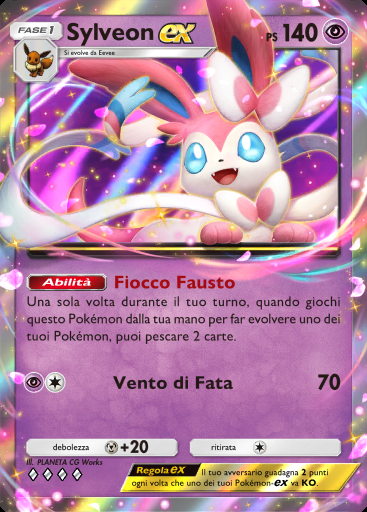 Sylveon-ex #034 · Il Bosco di Eevee (A3b)