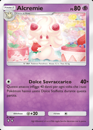 Alcremie #037 · Il Bosco di Eevee (A3b)