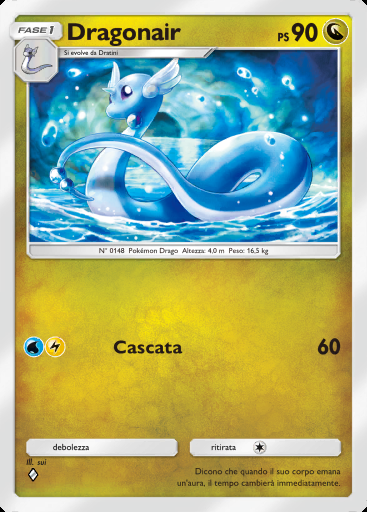 Dragonair #052 · Il Bosco di Eevee (A3b)