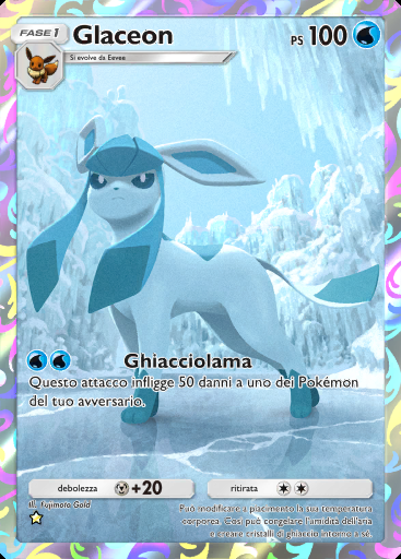 Glaceon #073 · Il Bosco di Eevee (A3b)