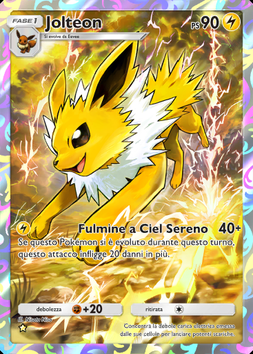 Jolteon #074 · Il Bosco di Eevee (A3b)