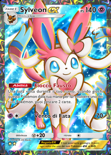 Sylveon-ex #081 · Il Bosco di Eevee (A3b)