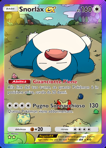 Snorlax-ex #091 · Il Bosco di Eevee (A3b)