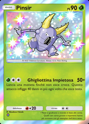Pinsir #093 · Il Bosco di Eevee (A3b)