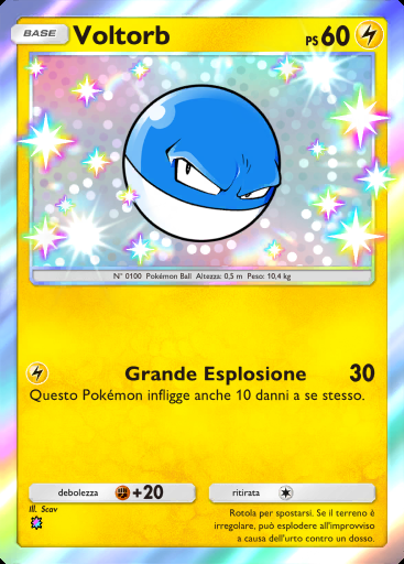 Voltorb #095 · Il Bosco di Eevee (A3b)