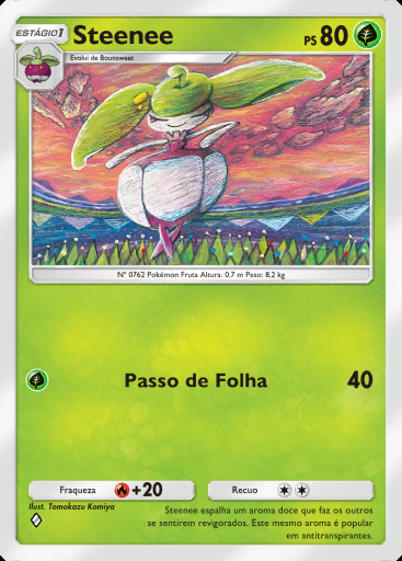 Steenee #004 · Bosque dos Eevee (A3b)